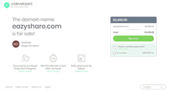 Desktop Screenshot of eazyshare.com